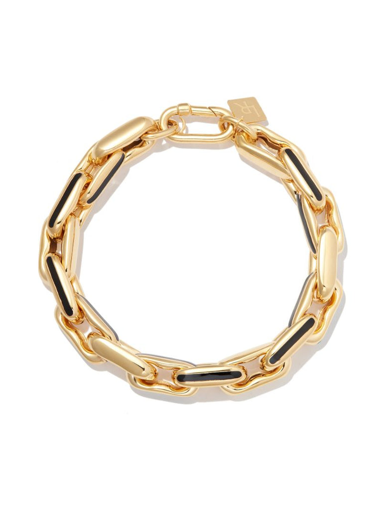 14k Yellow Medium Chain-link Bracelet