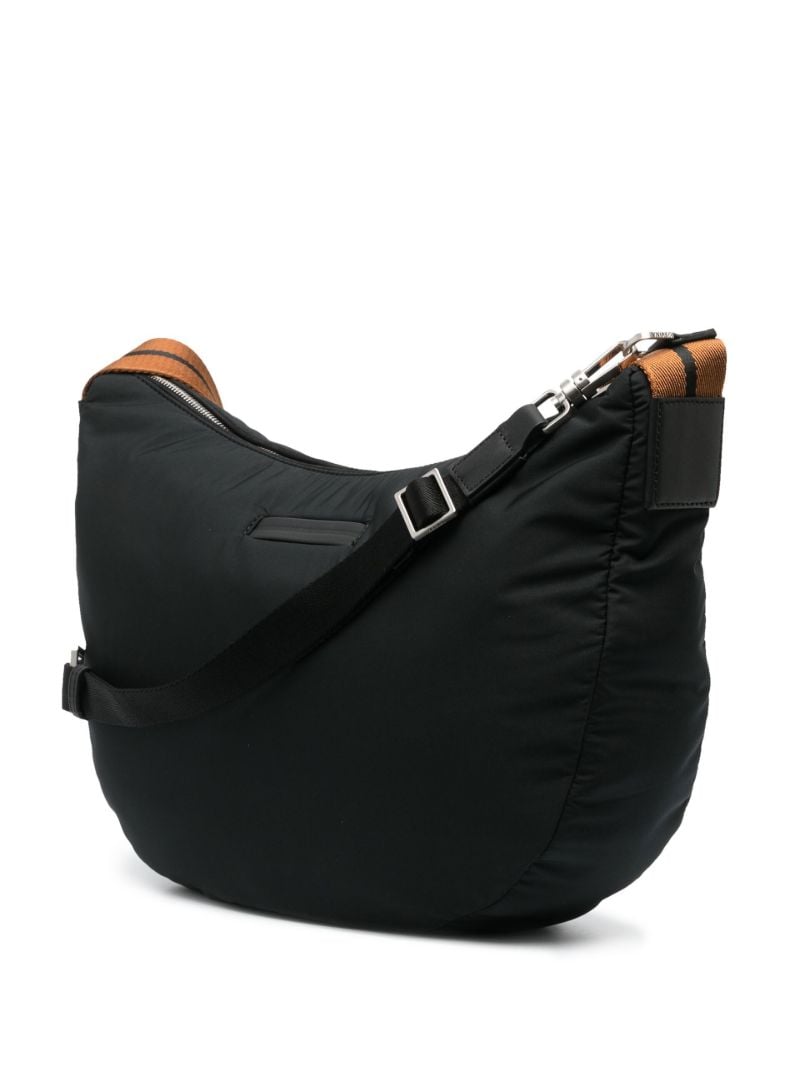 Black Panorama Logo Shoulder Bag