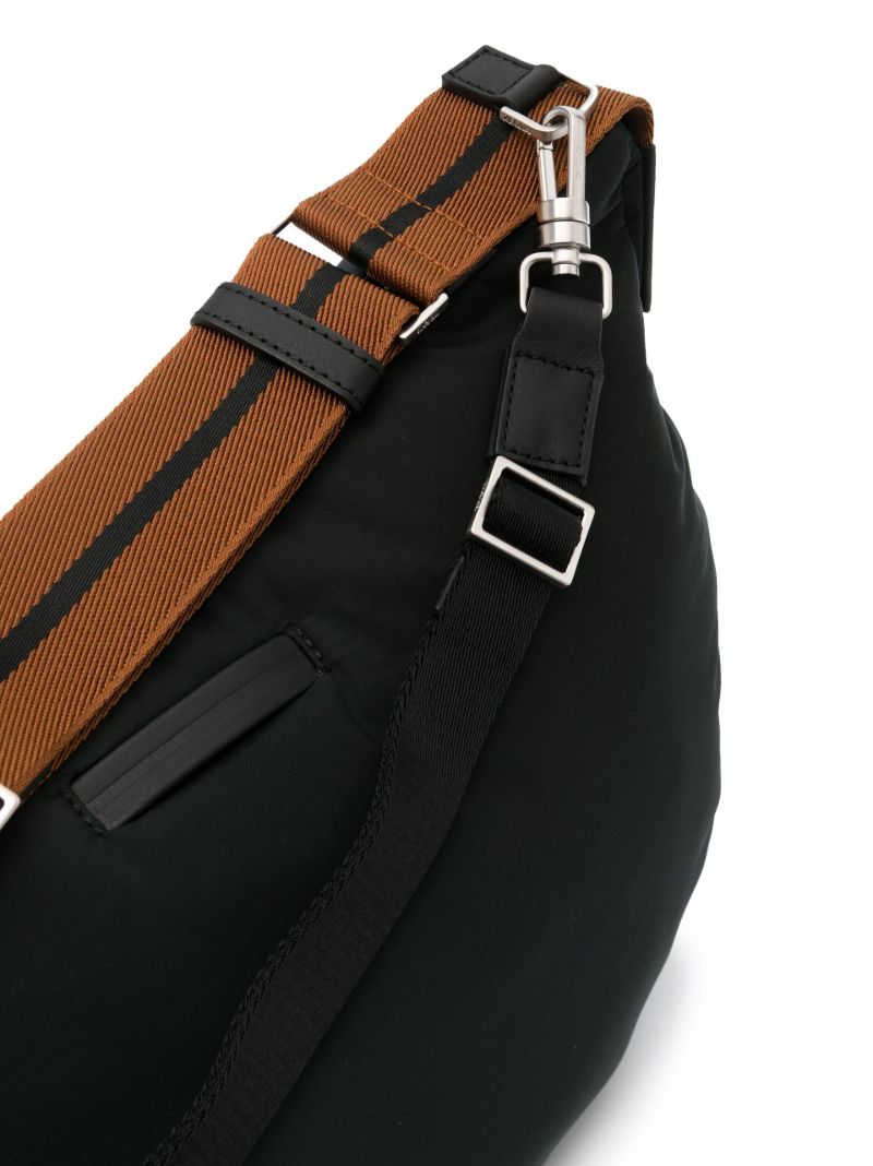 Black Panorama Logo Shoulder Bag