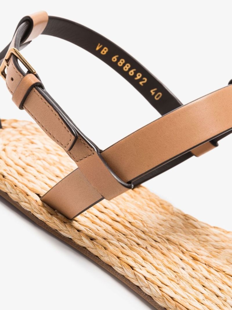 Neutral Cassandra Flat Sandals