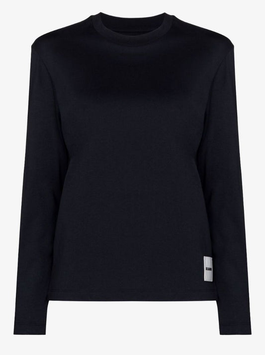 Black Plus Logo Cotton T-shirt Set