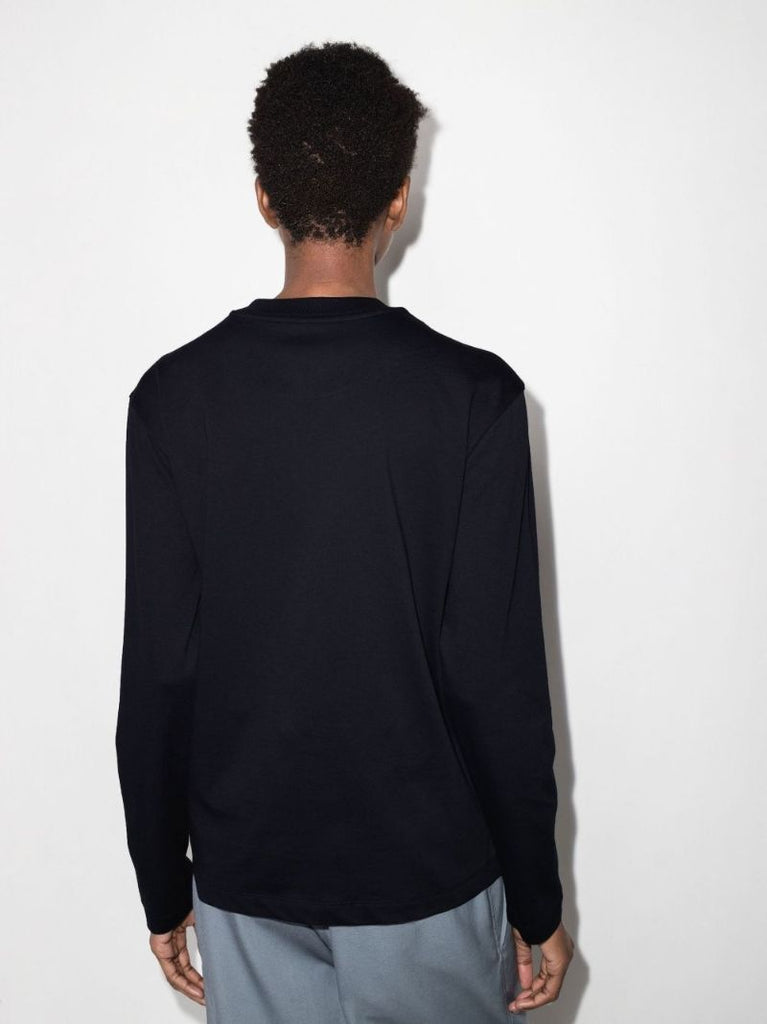 Black Plus Logo Cotton T-shirt Set