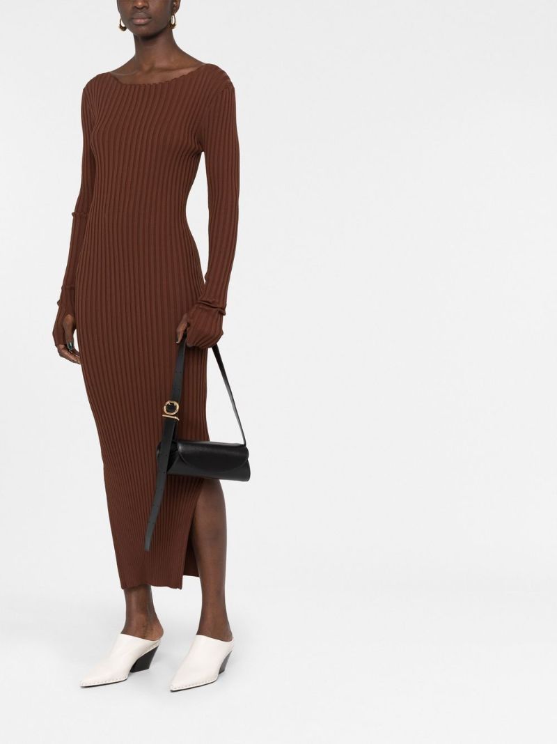Black Cannolo Mini Leather Shoulder Bag