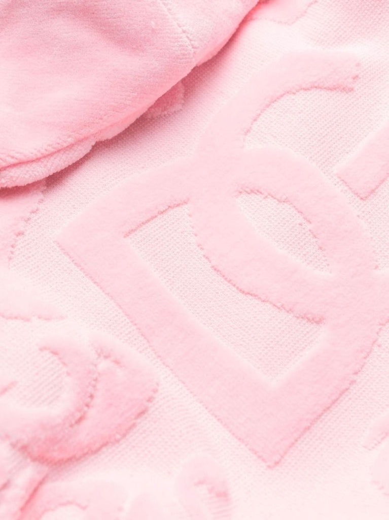 Pink Dg Terry Cotton Robe
