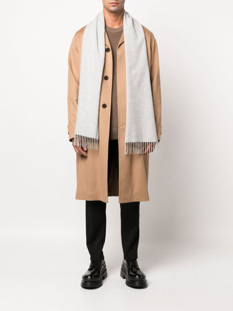 Grey Iconic Cashmere Scarf