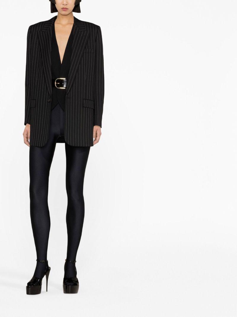 Black High-waisted Tights