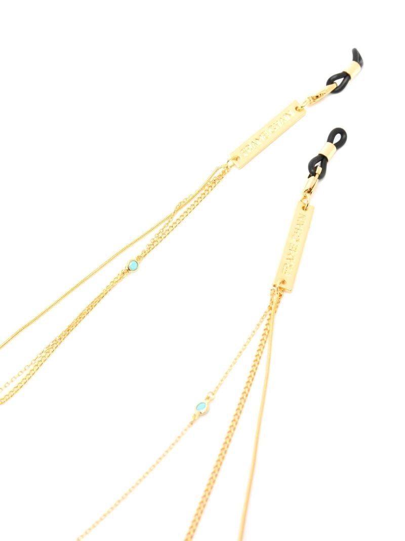 Gold-plated Multiple Healing Glasses Chain