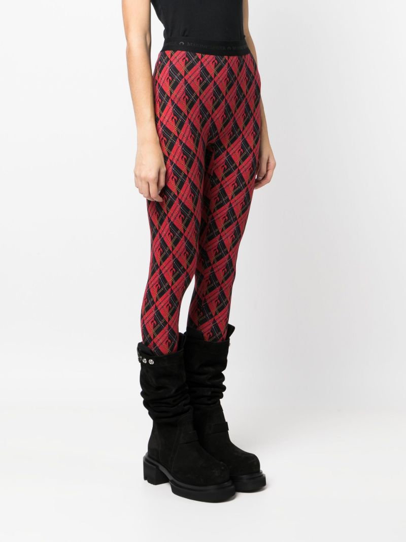 Red Moon Carreaux Leggings