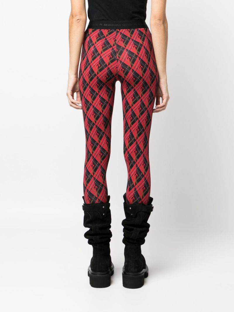 Red Moon Carreaux Leggings