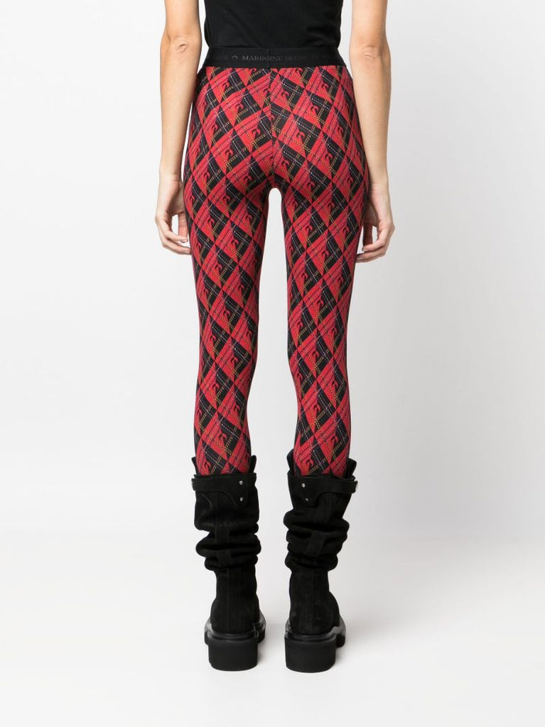 Red Moon Carreaux Leggings