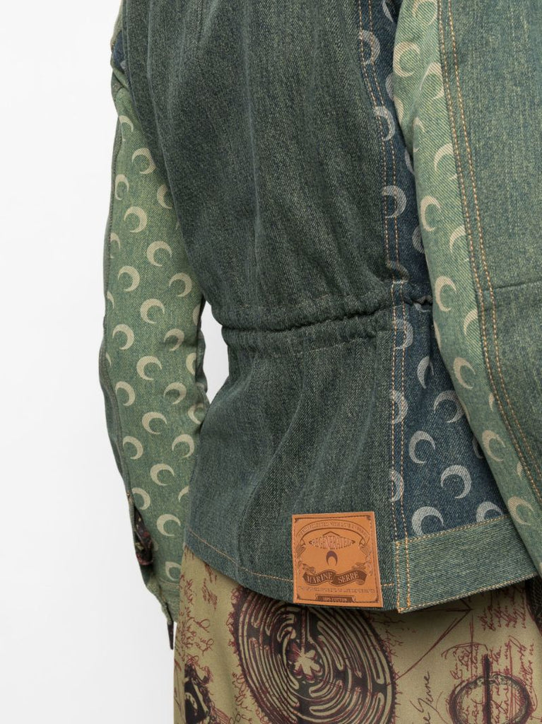 Green Petrichor Denim Jacket
