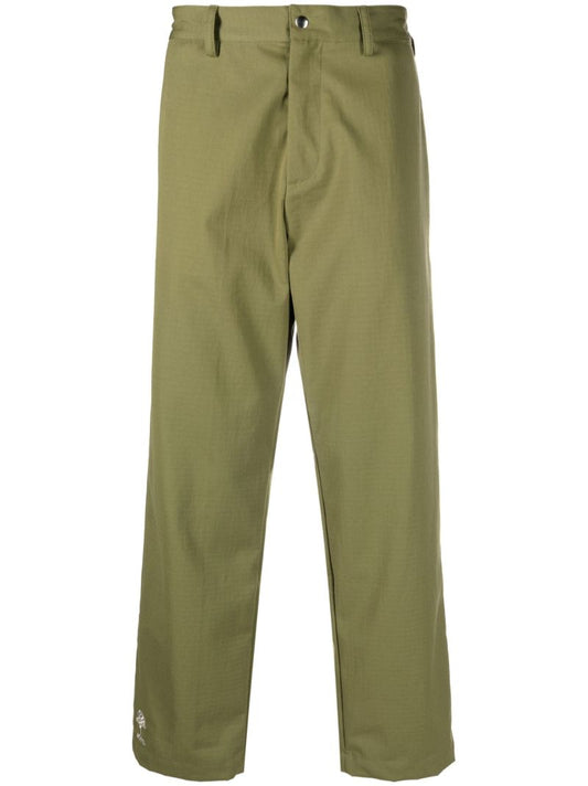 Green Madur Ripstop Trousers