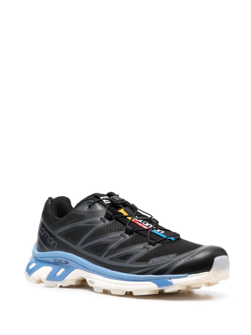 Black Xt-6 Clear Low-top Running Sneakers