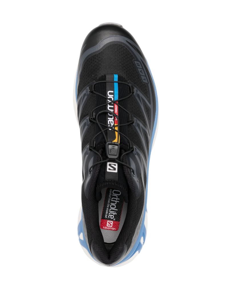 Black Xt-6 Clear Low-top Running Sneakers