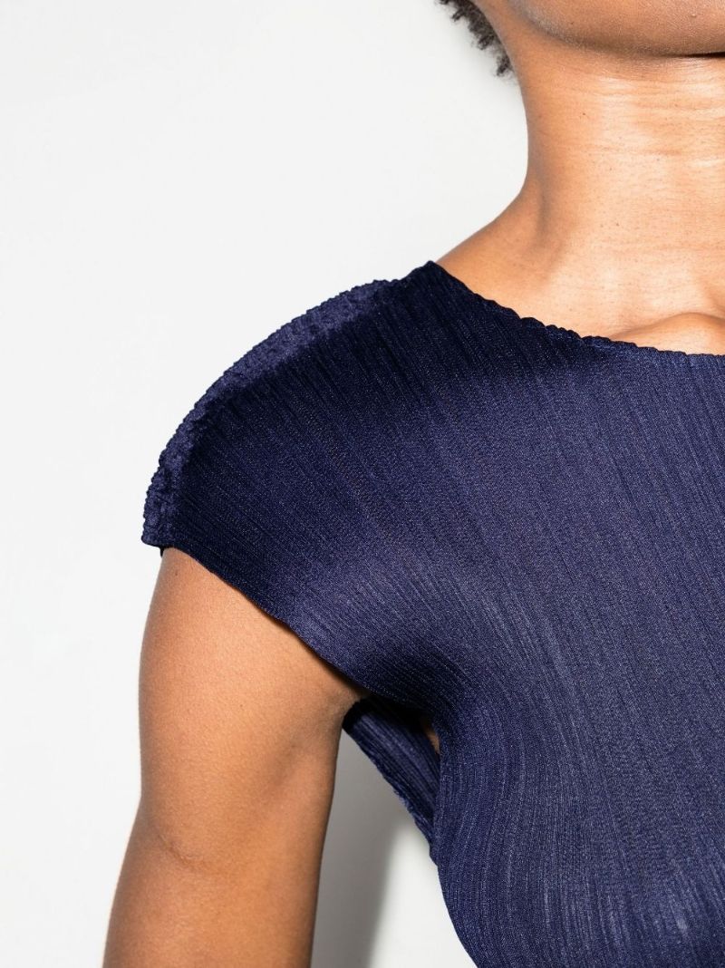New Colorful Basics 2 PlissÃ_x0083_Â© Mini Dress