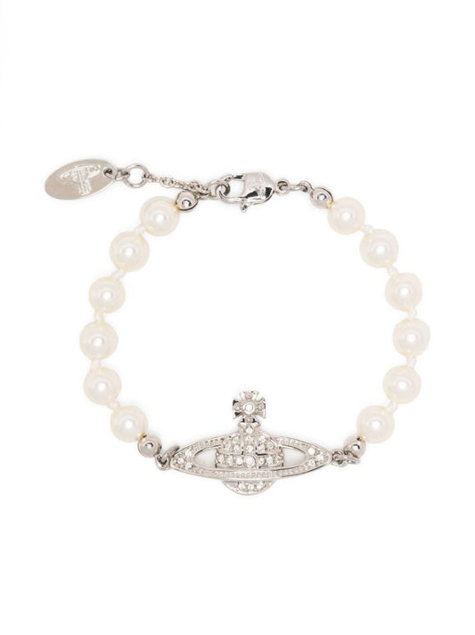 Silver-tone Mini Bas Relief Bracelet