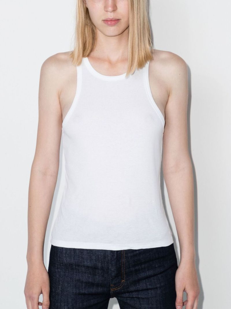 Ringer Cotton Tank Top