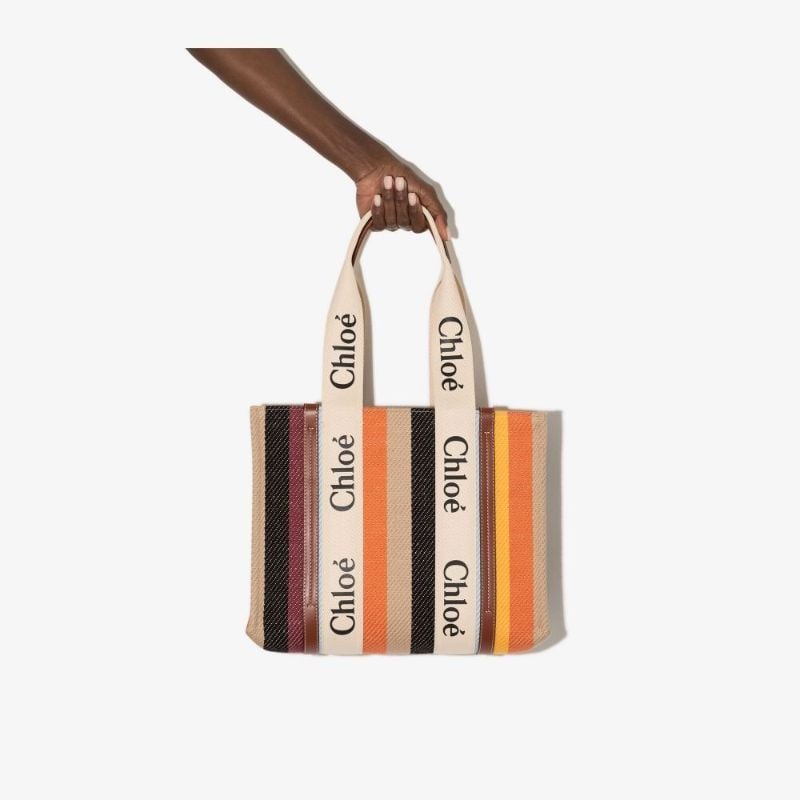 Multicoloured Woody Large CanvasÃ_x0082_Â tote Bag