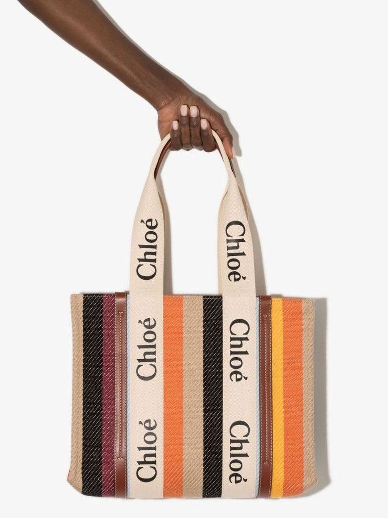 Multicoloured Woody Large CanvasÃ_x0082_Â tote Bag