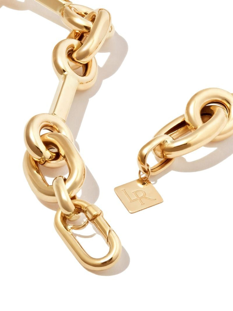 14k Yellow Gold Medium Diamond Chain Necklace