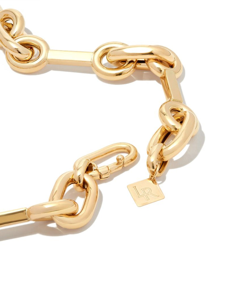14k Yellow Gold Medium Mixed Chain Necklace