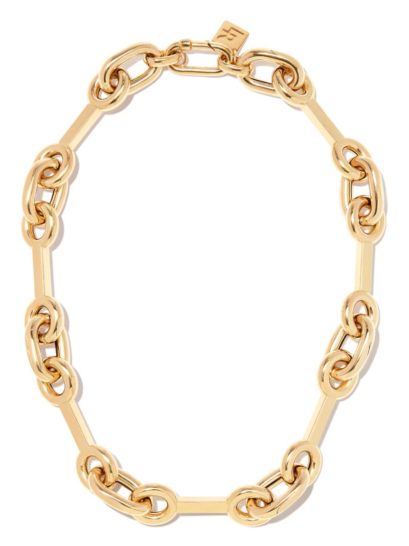 14k Yellow Gold Medium Mixed Chain Necklace