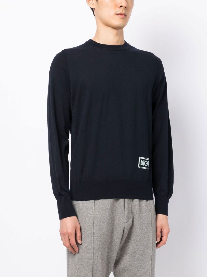 Blue Visions of Cody Embroidered Sweatshirt