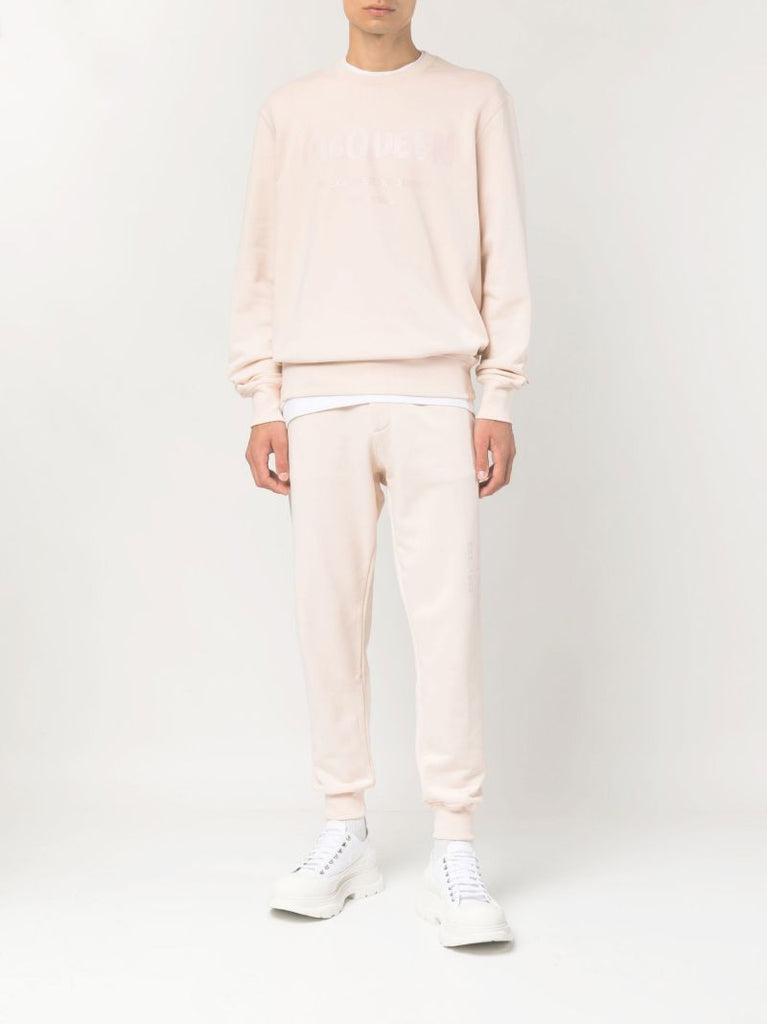 Pink Graffiti Logo Track Pants