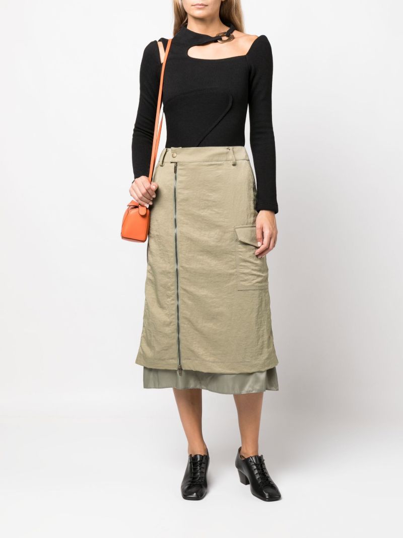 Black Dinah Cut-out Top