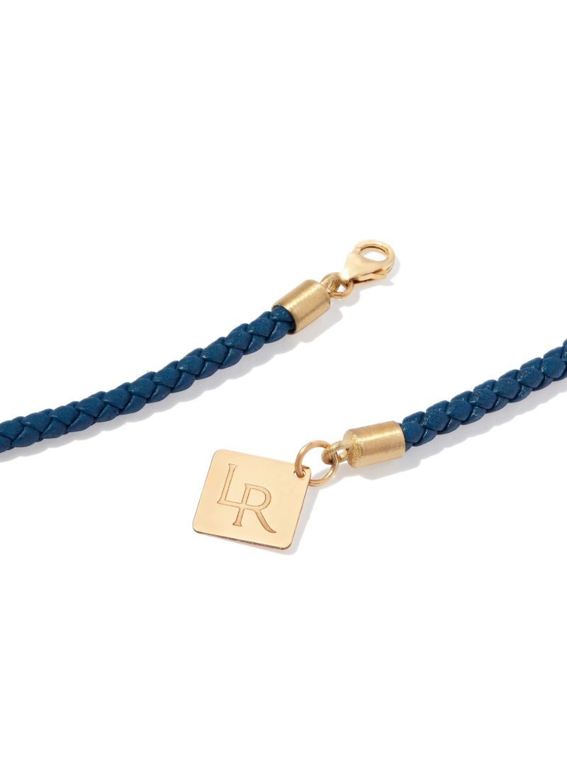 14k Yellow Gold Eye Pendant Necklace