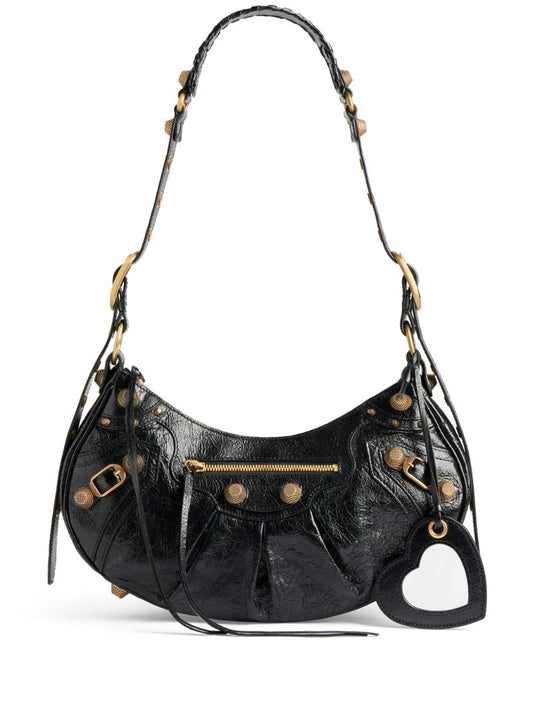 Black Le Cagole Small Shoulder Bag