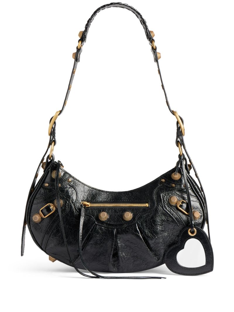 Black Le Cagole Small Shoulder Bag