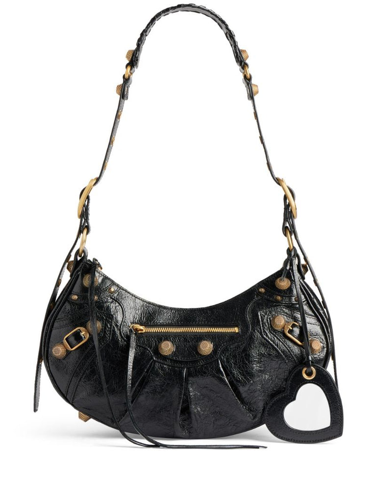 Black Le Cagole Small Shoulder Bag