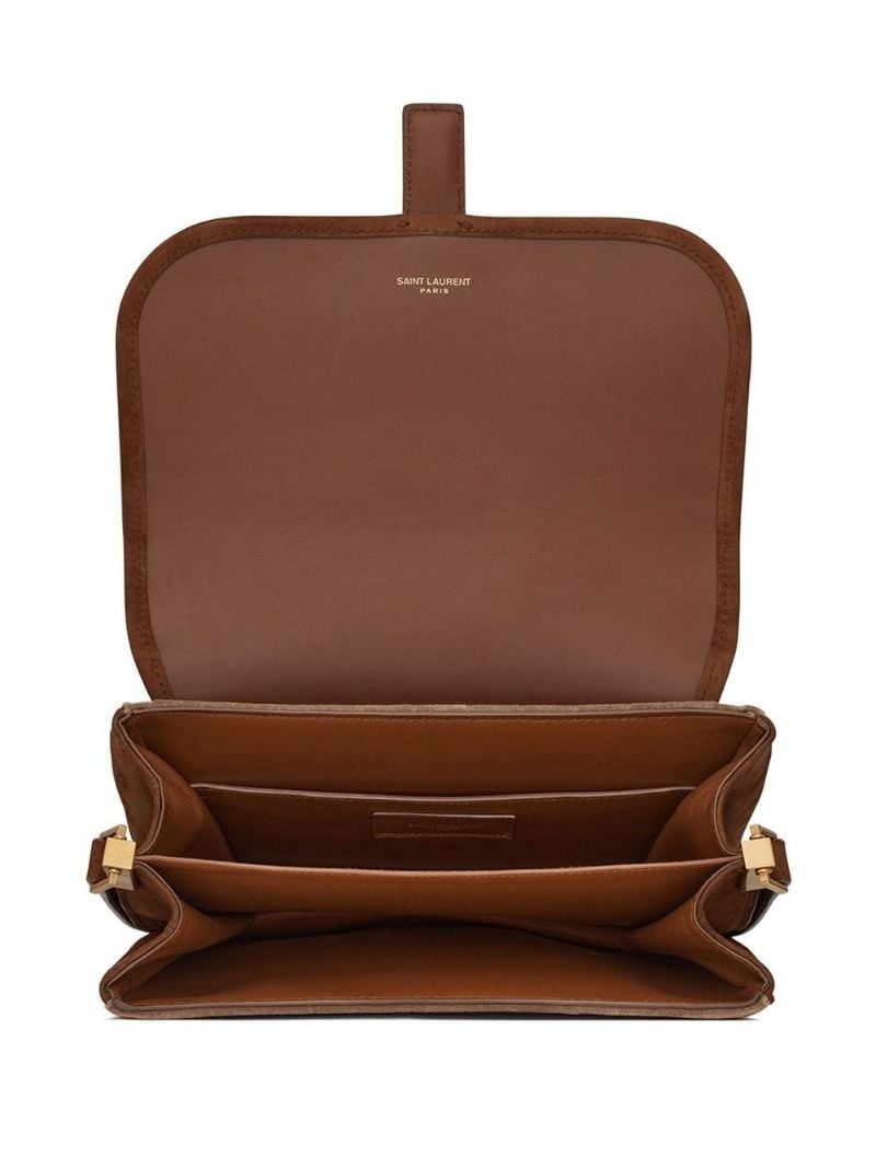Brown Le Monogramme Small Satchel Bag
