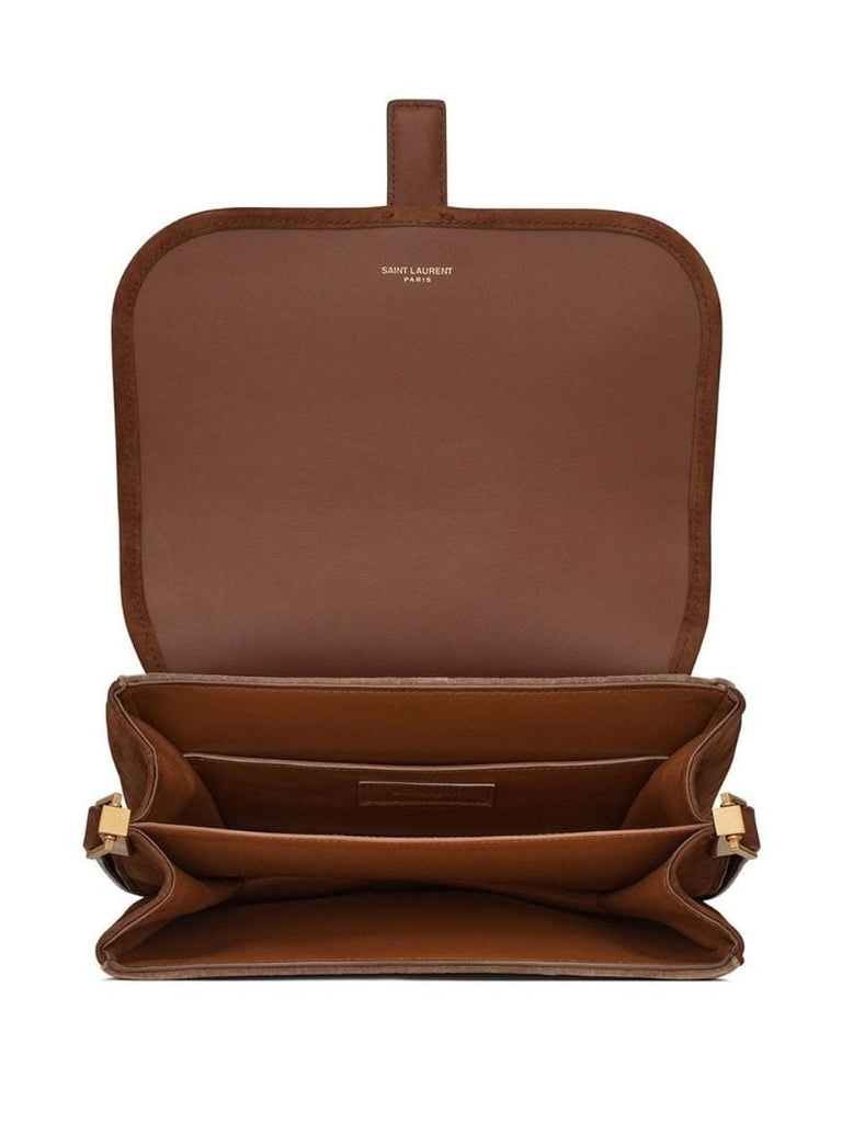 Brown Le Monogramme Small Satchel Bag