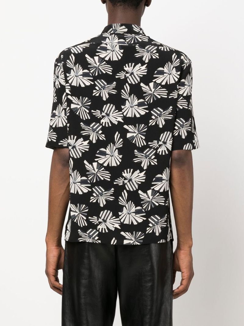 Black Graphic Print Shirt