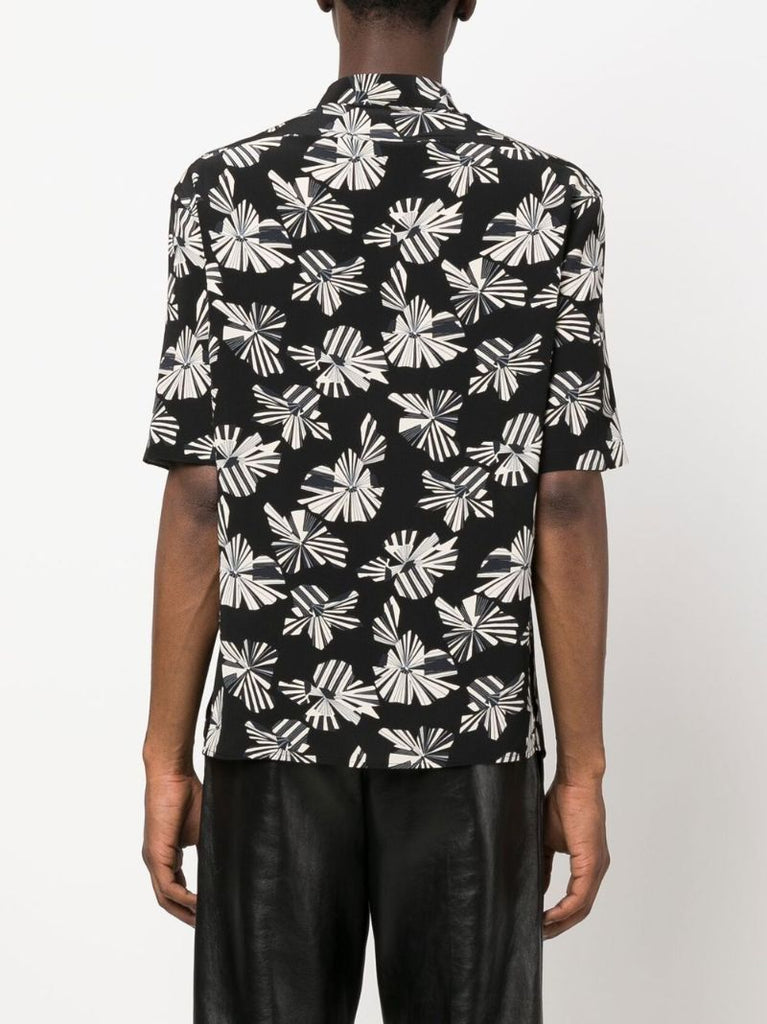 Black Graphic Print Shirt