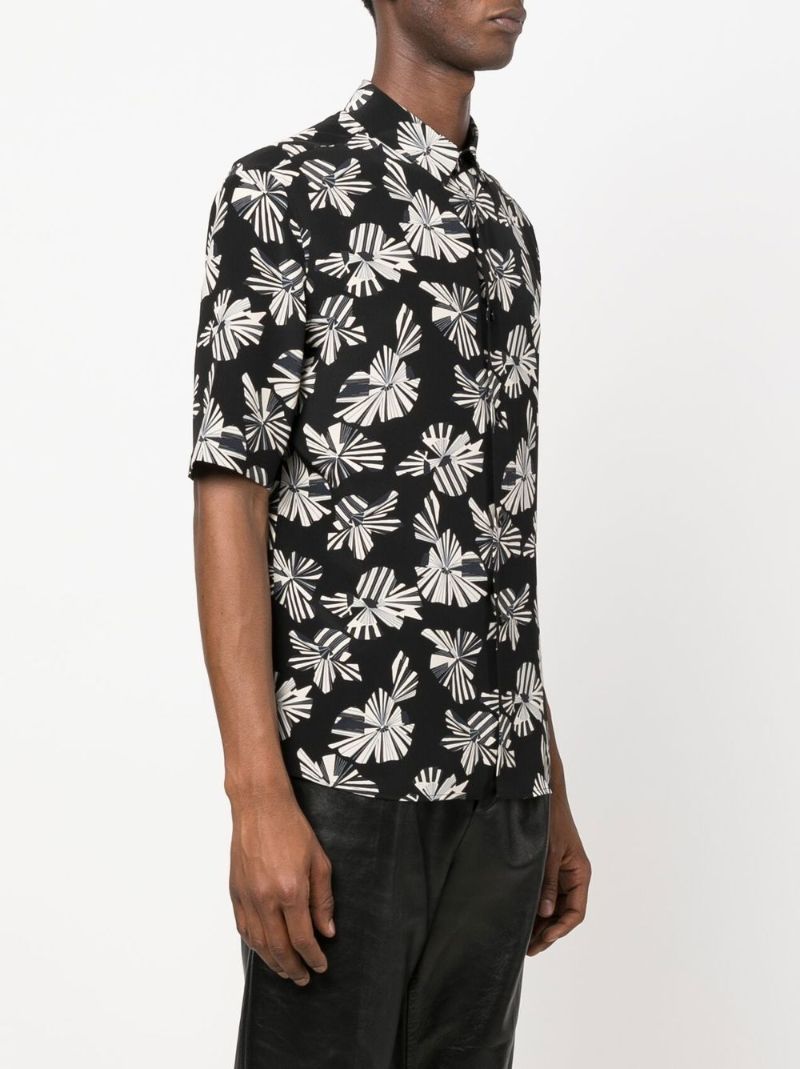 Black Graphic Print Shirt