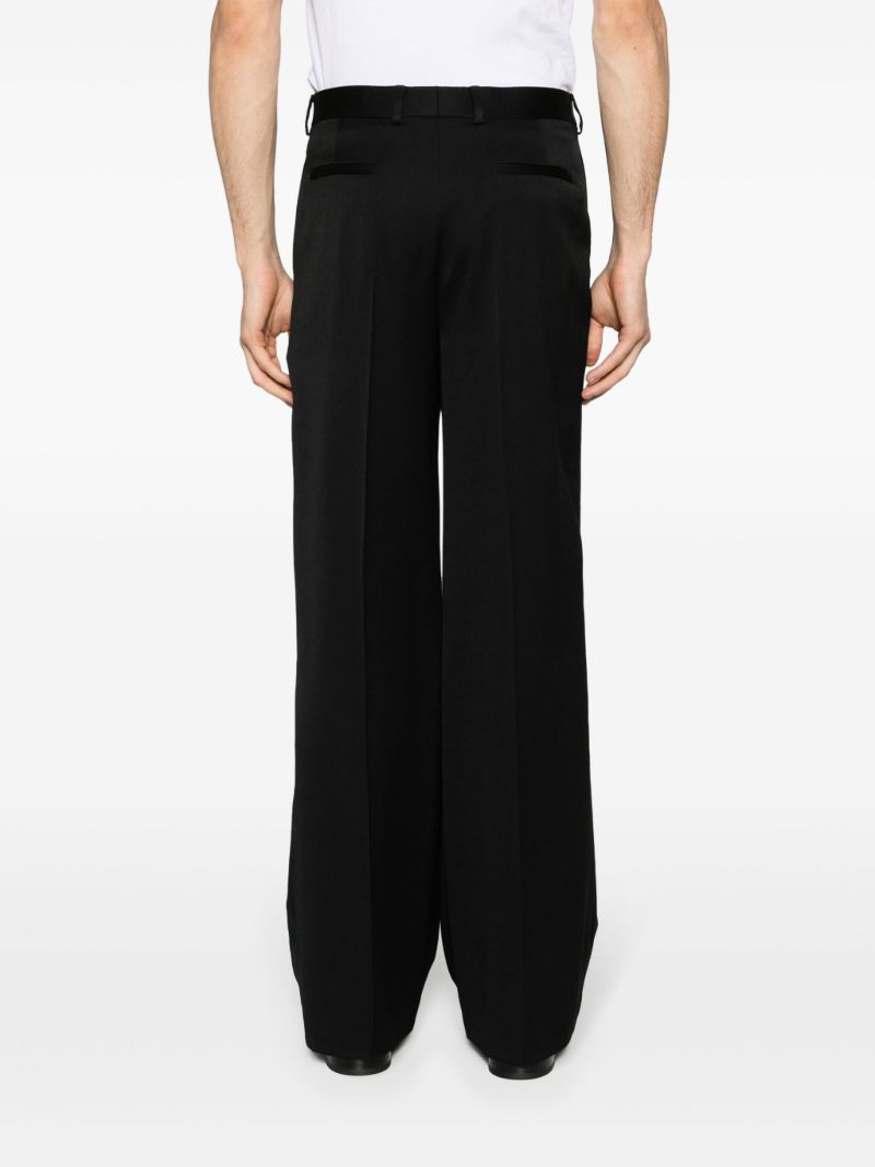 Black Wide-leg Trousers