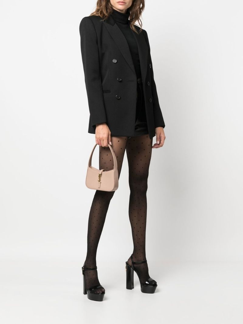 Pink Le 5 Ã_x0083_Â  7 Leather Shoulder Bag