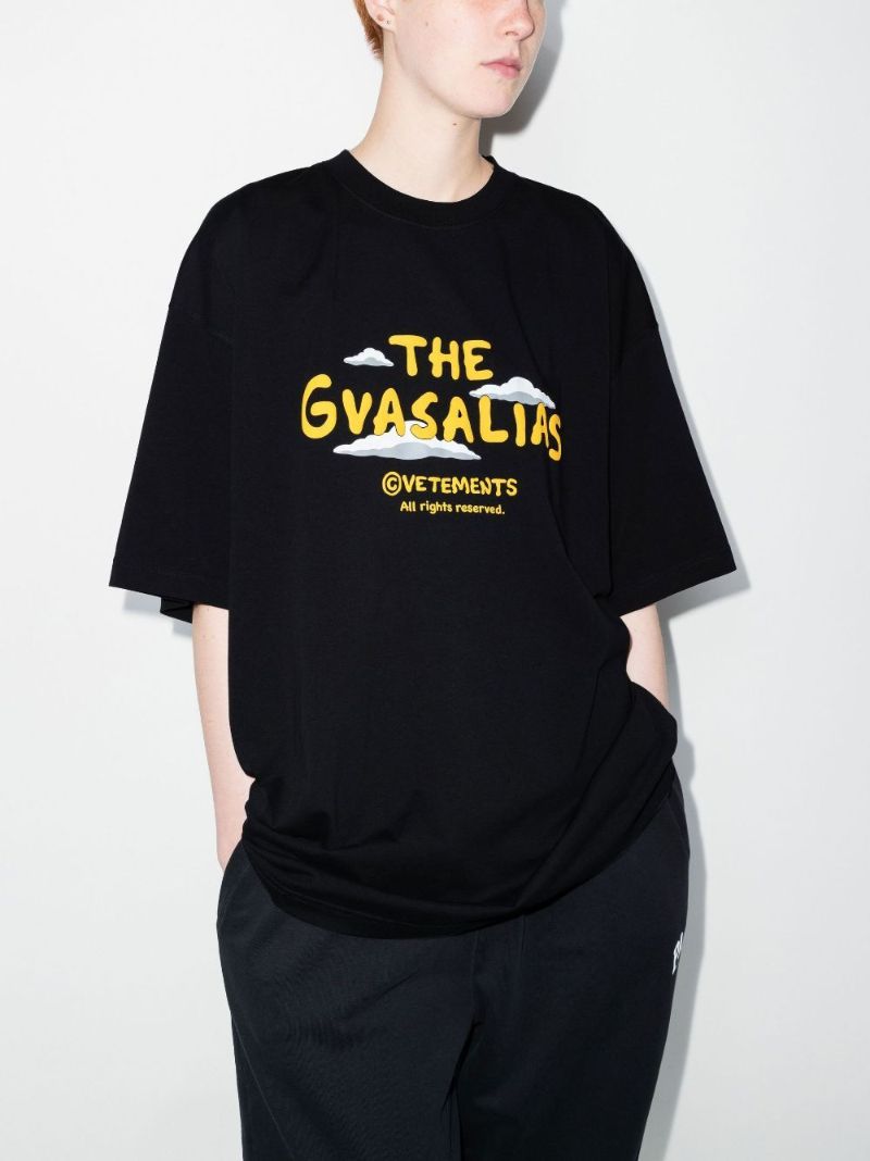 Graphic Print Cotton T-shirt