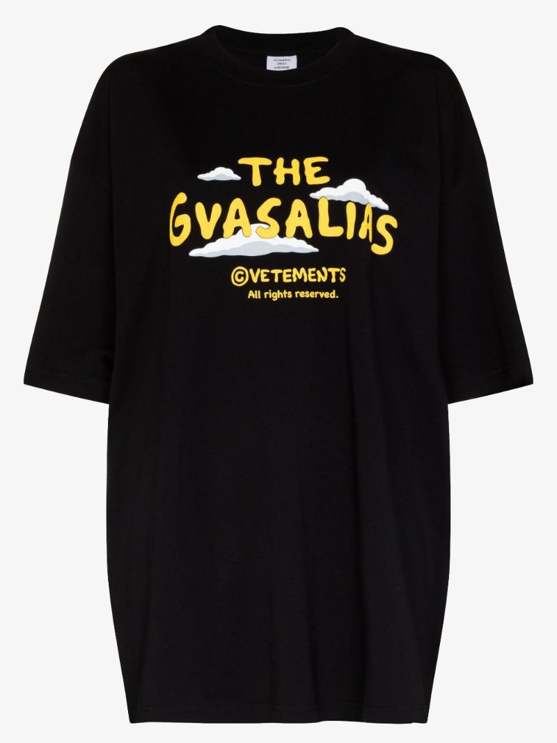 Graphic Print Cotton T-shirt