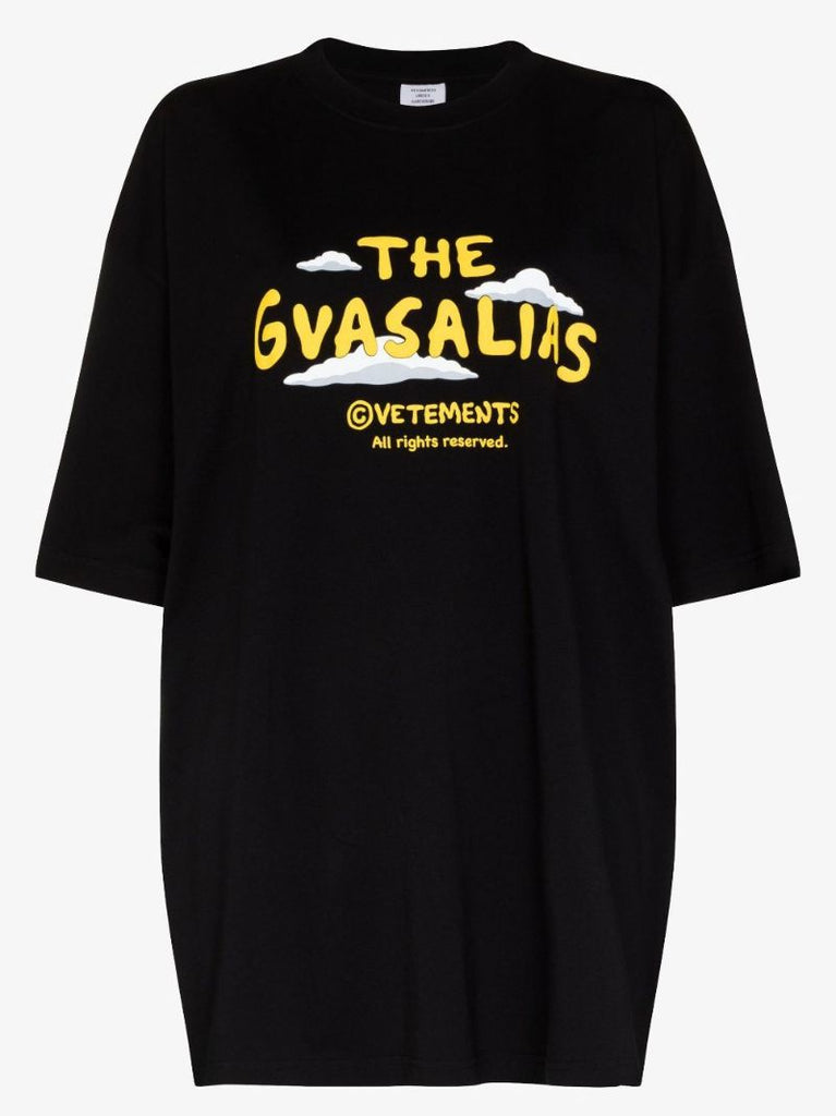 Graphic Print Cotton T-shirt