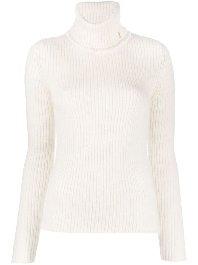 Neutral Ribbed Sweater