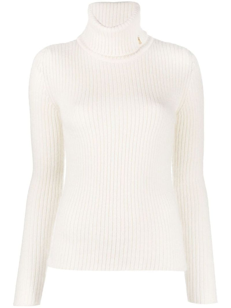Neutral Ribbed Sweater
