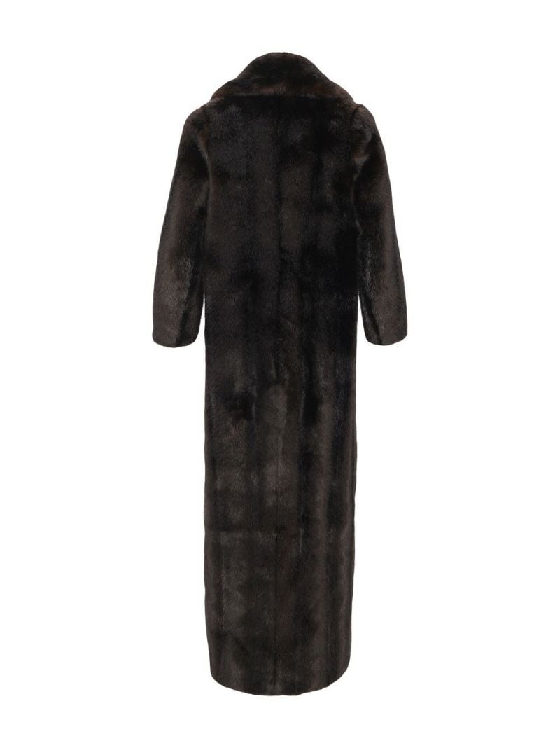 Brown Faux Fur Coat