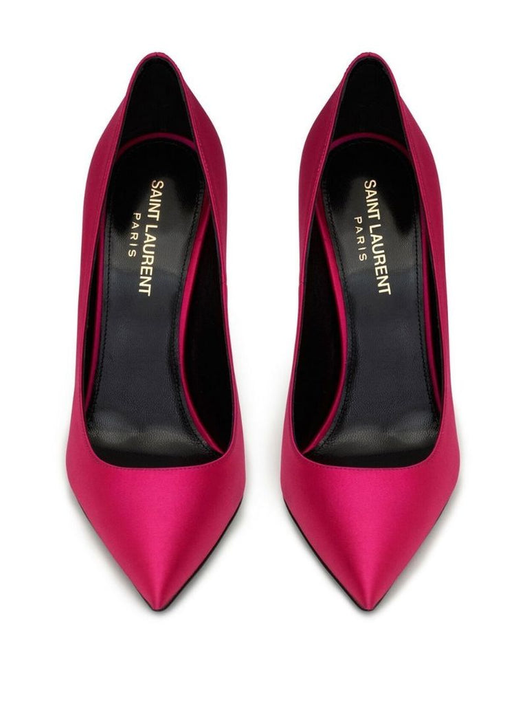 Pink Marylin 110 Satin Pumps