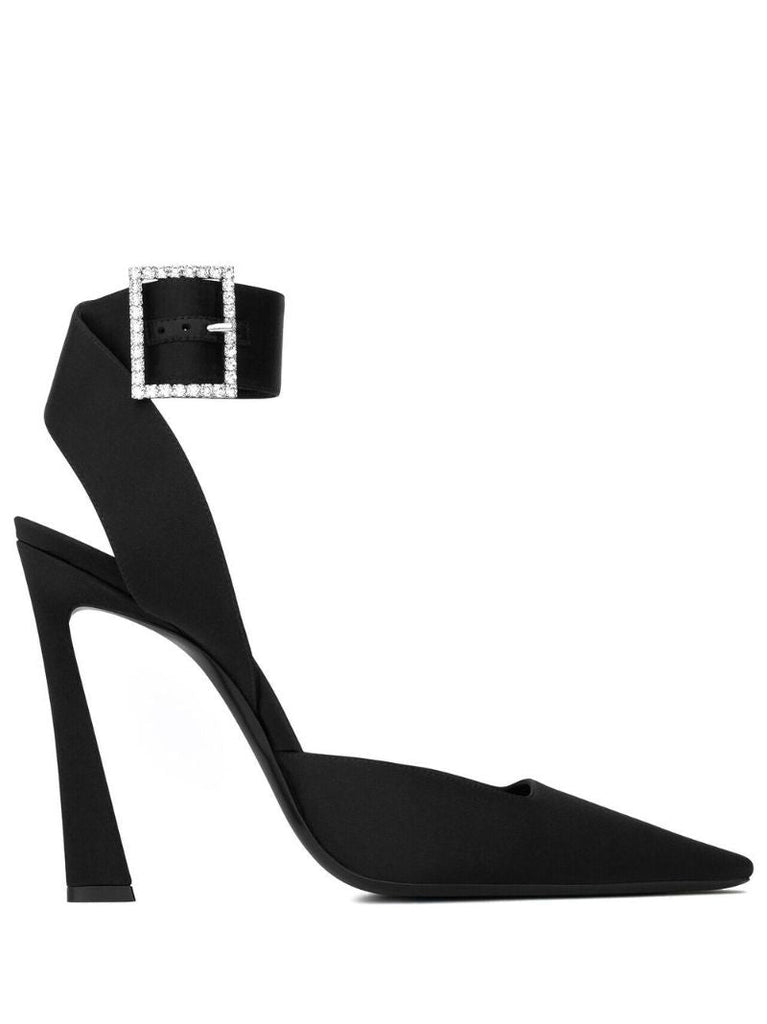 Black Claude 110 Slingback Pumps