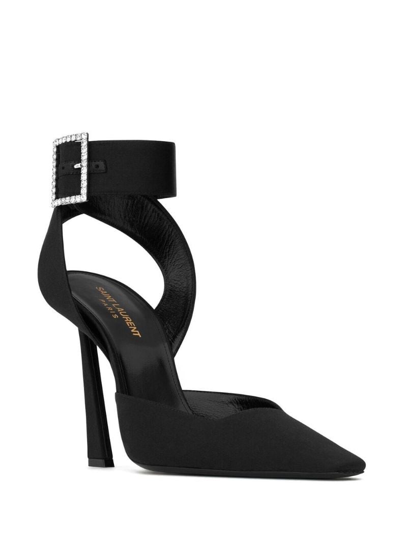 Black Claude 110 Slingback Pumps