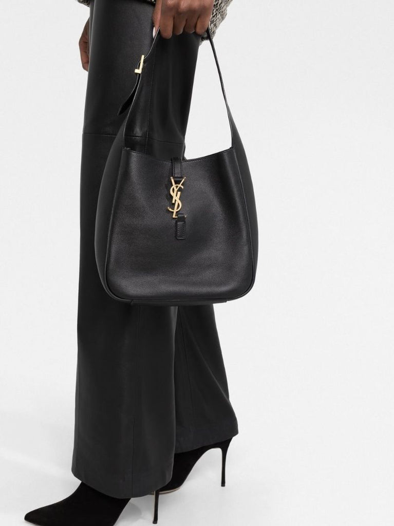 Black Le 5 Ã_x0083_â_x0082_¬ 7 Small Hobo Shoulder Bag